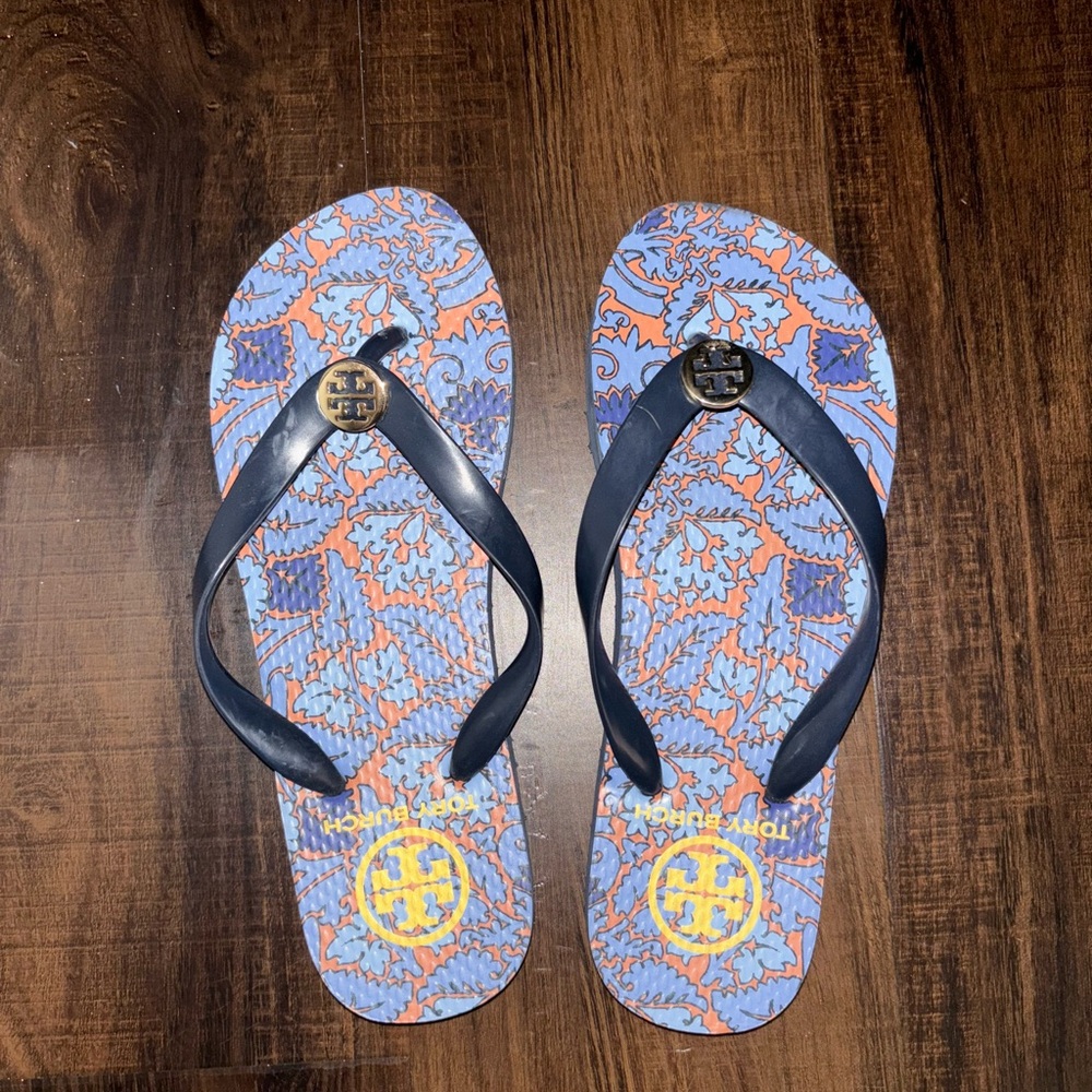 Tory Burch Flip Flops- LIKE NEW